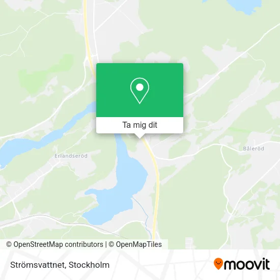 Strömsvattnet karta