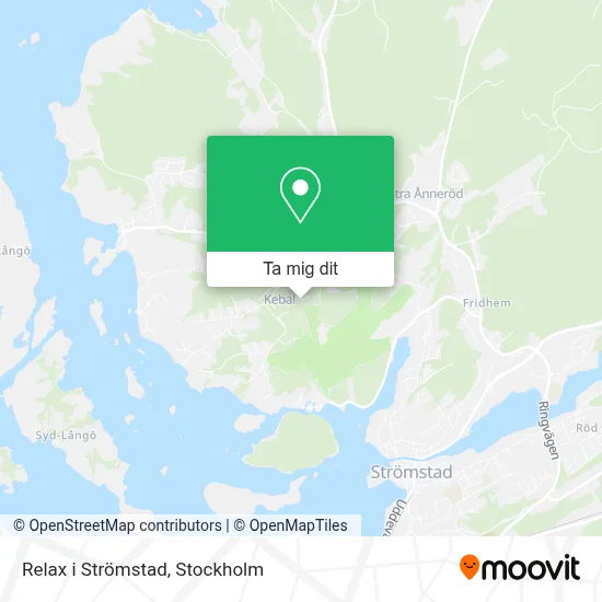 Relax i Strömstad karta
