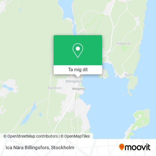 Ica Nära Billingsfors karta
