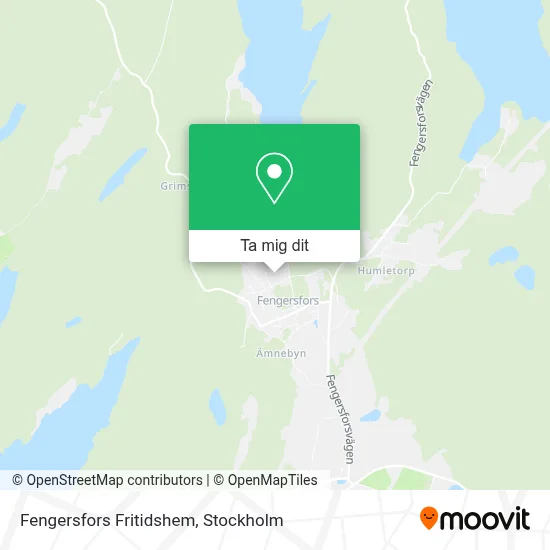 Fengersfors Fritidshem karta