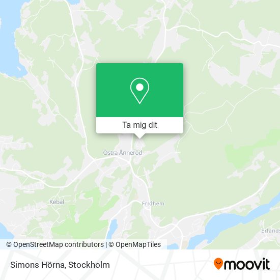 Simons Hörna karta
