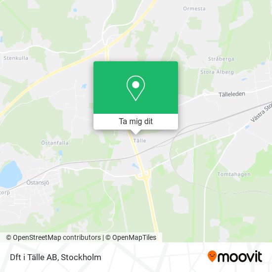 Dft i Tälle AB karta