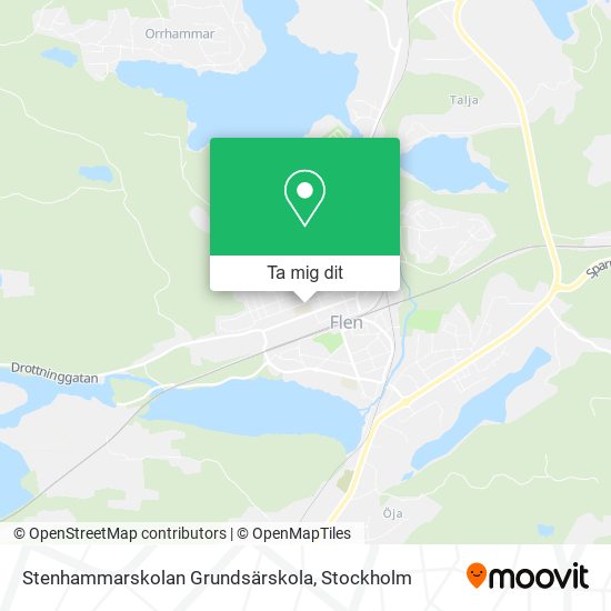 Stenhammarskolan Grundsärskola karta