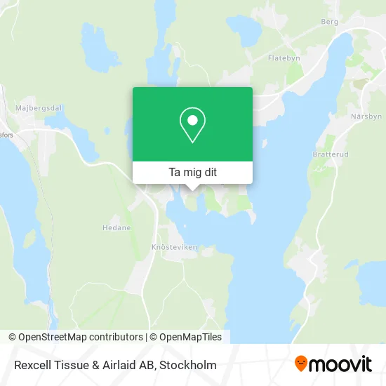 Rexcell Tissue & Airlaid AB karta