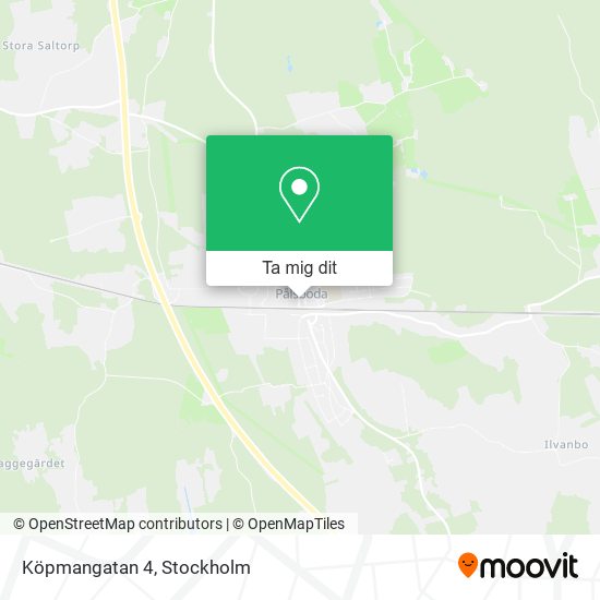 Köpmangatan 4 karta