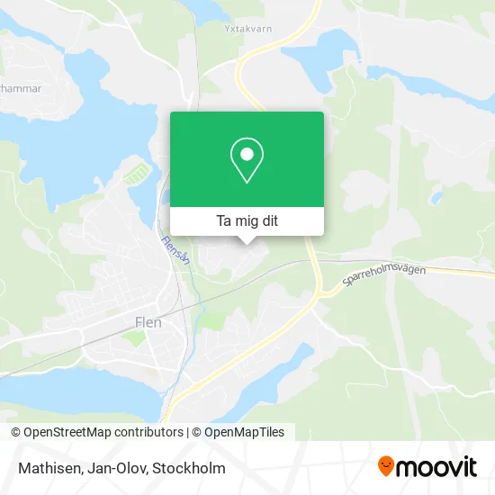 Mathisen, Jan-Olov karta