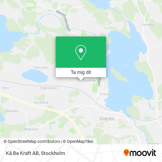 Kå Be Kraft AB karta