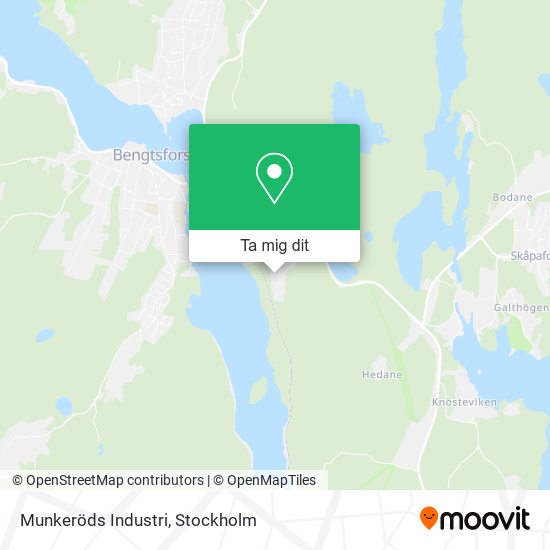 Munkeröds Industri karta