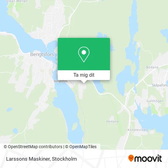 Larssons Maskiner karta