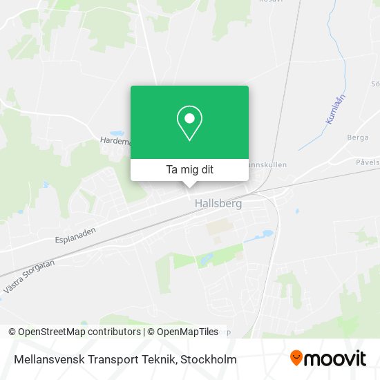 Mellansvensk Transport Teknik karta