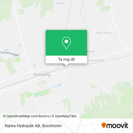Närke Hydraulik AB karta