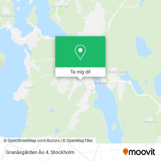 Granåsgården Äo 4 karta