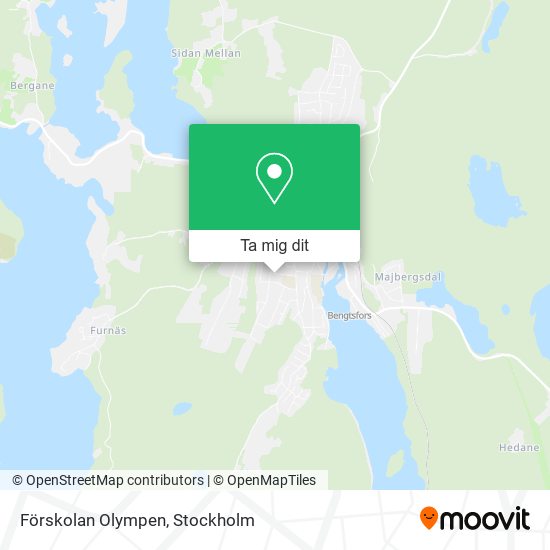 Förskolan Olympen karta