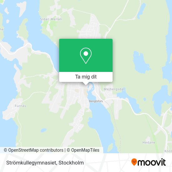 Strömkullegymnasiet karta