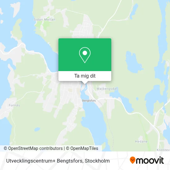 Utvecklingscentrum+ Bengtsfors karta