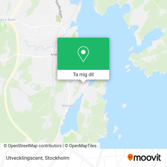 Utvecklingscent karta