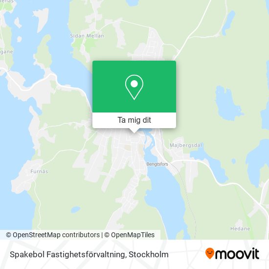 Spakebol Fastighetsförvaltning karta