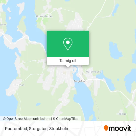 Postombud, Storgatan karta