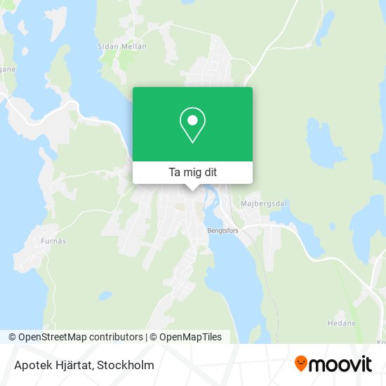 Apotek Hjärtat karta