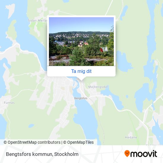 Bengtsfors kommun karta