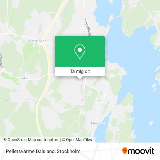 Pelletsvärme Dalsland karta