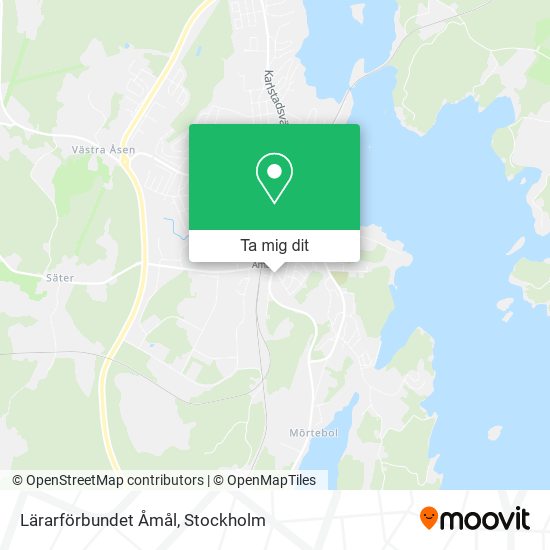 Lärarförbundet Åmål karta