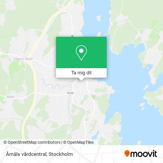 Åmåls vårdcentral karta