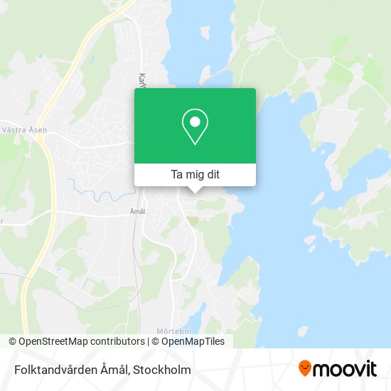 Folktandvården Åmål karta