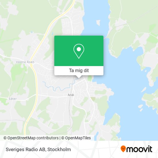 Sveriges Radio AB karta