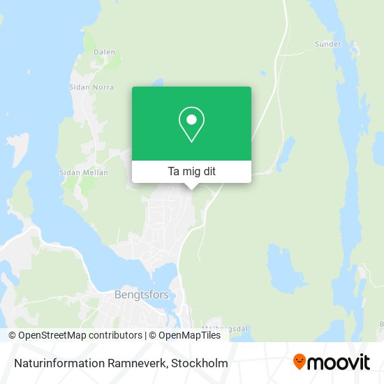 Naturinformation Ramneverk karta