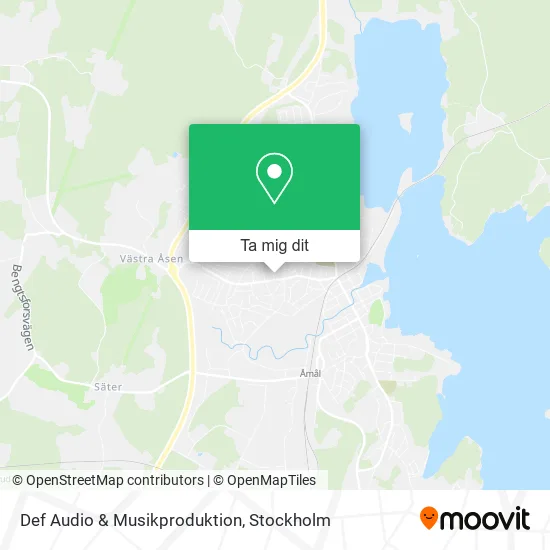 Def Audio & Musikproduktion karta