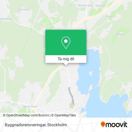 Byggnadsrenoveringar karta