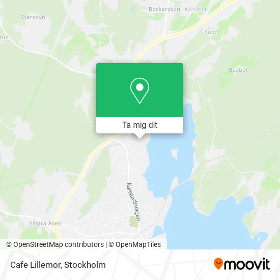 Cafe Lillemor karta