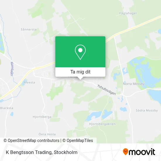 K Bengtsson Trading karta