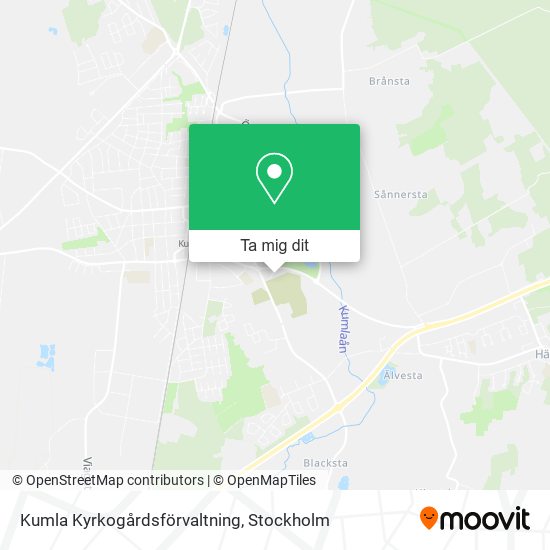 Kumla Kyrkogårdsförvaltning karta