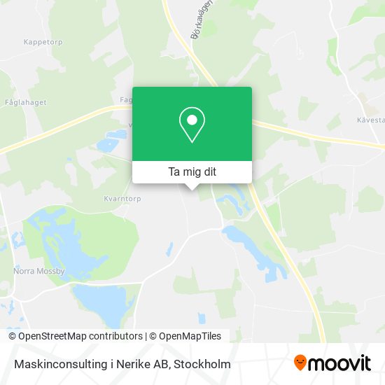 Maskinconsulting i Nerike AB karta
