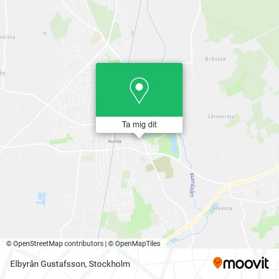 Elbyrån Gustafsson karta