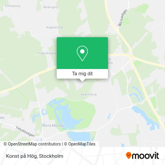 Konst på Hög karta