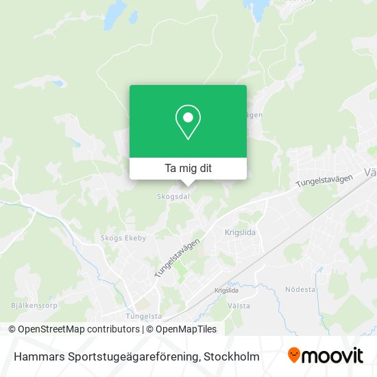 Hammars Sportstugeägareförening karta