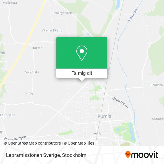 Lepramissionen Sverige karta