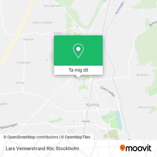 Lars Vennerstrand Rör karta