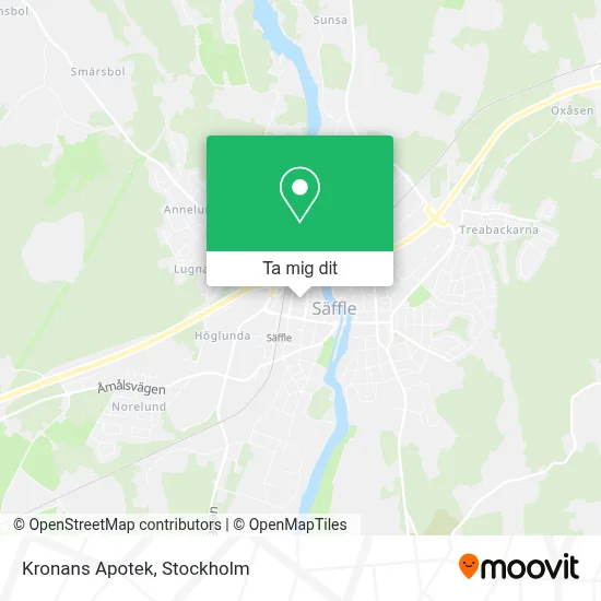 Kronans Apotek karta