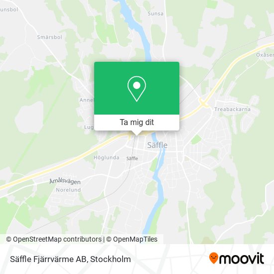 Säffle Fjärrvärme AB karta
