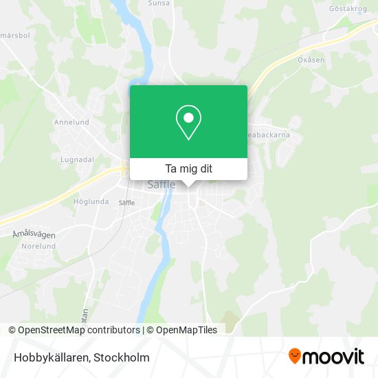 Hobbykällaren karta
