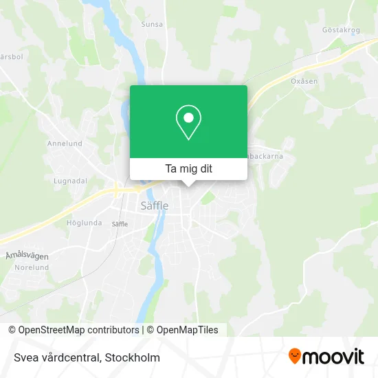 Svea vårdcentral karta
