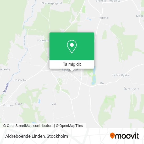 Äldreboende Linden karta