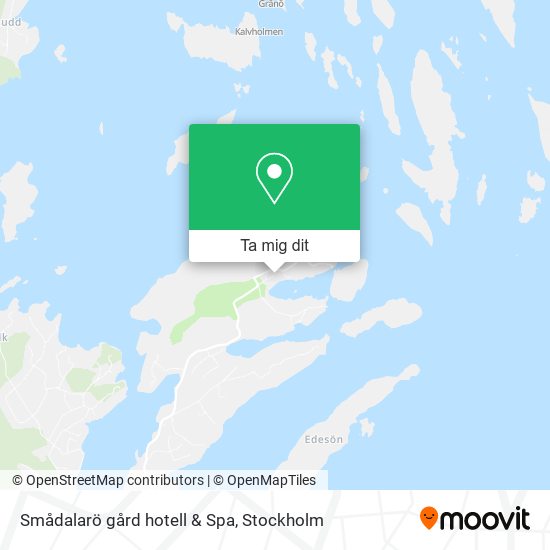 Smådalarö gård hotell & Spa karta