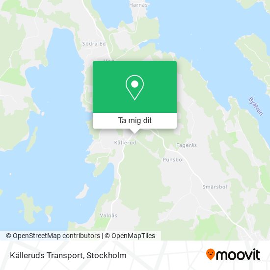 Kålleruds Transport karta