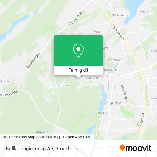 Brillko Engineering AB karta