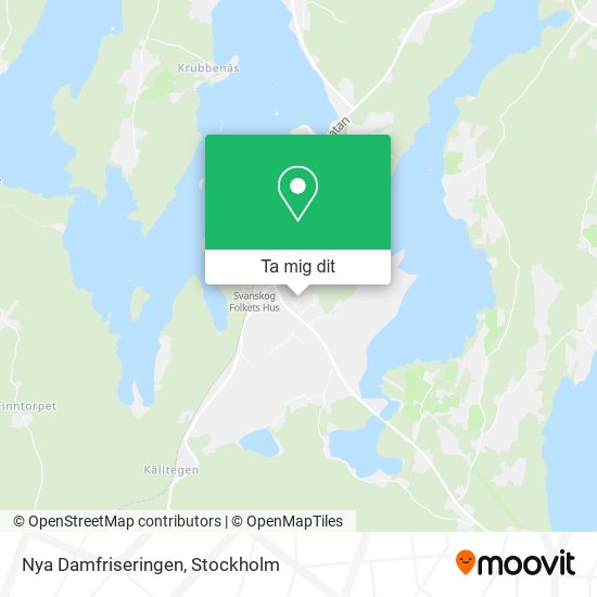 Nya Damfriseringen karta